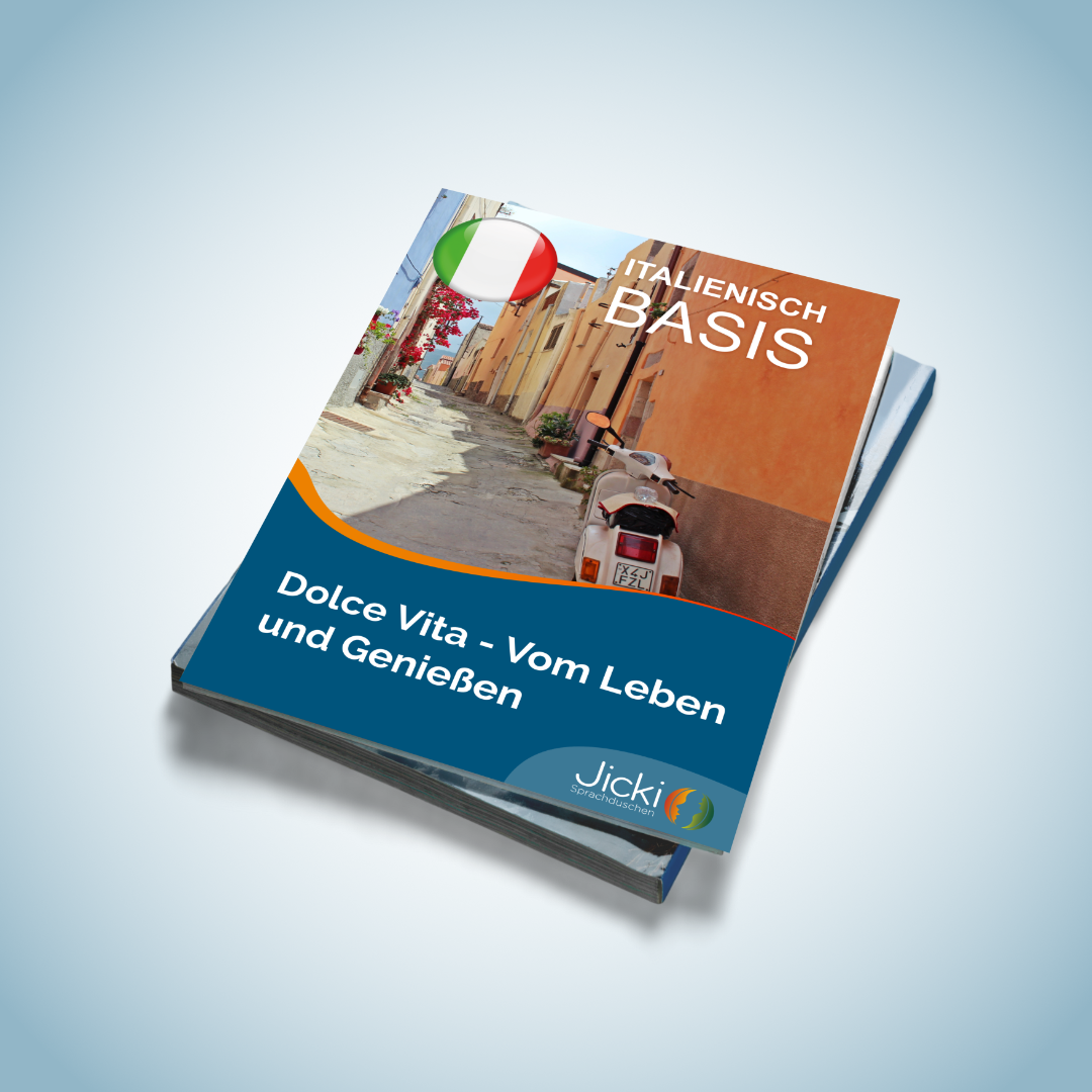 Begleitbuch Italienisch Basis 2 – Jicki Sprachduschen